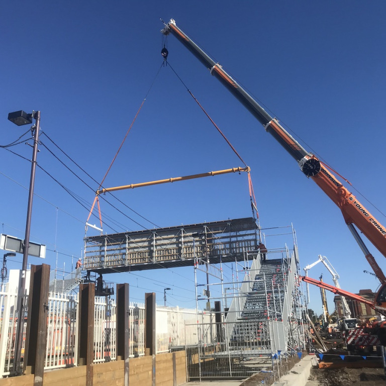 Glenroy Station Pedestrian Bridge -1