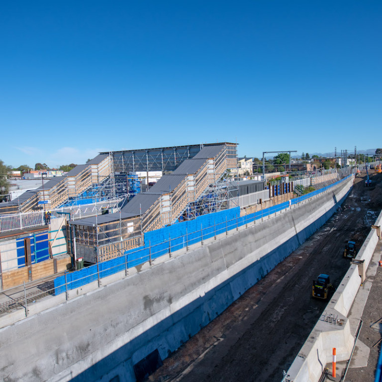 Glenroy Station Pedestrian Bridge -6